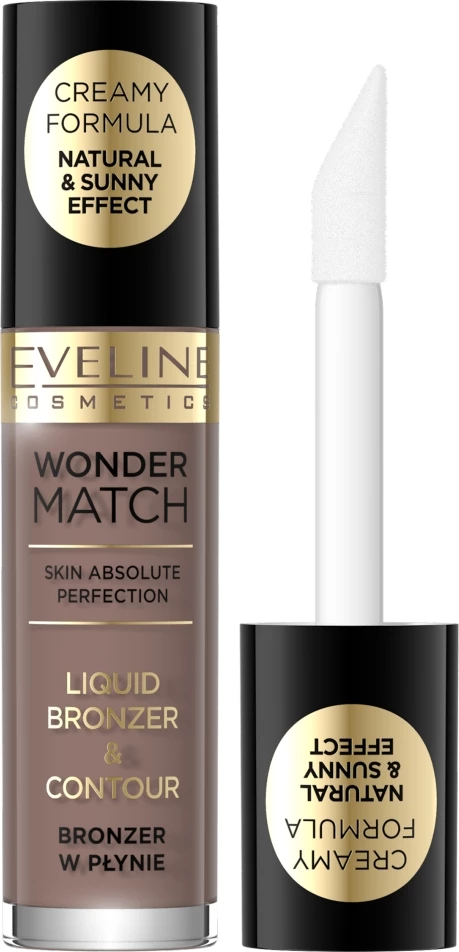 Bronzer i lëngshëm për femra Eveline Cosmetics Wonder Match 01, 4.5ml