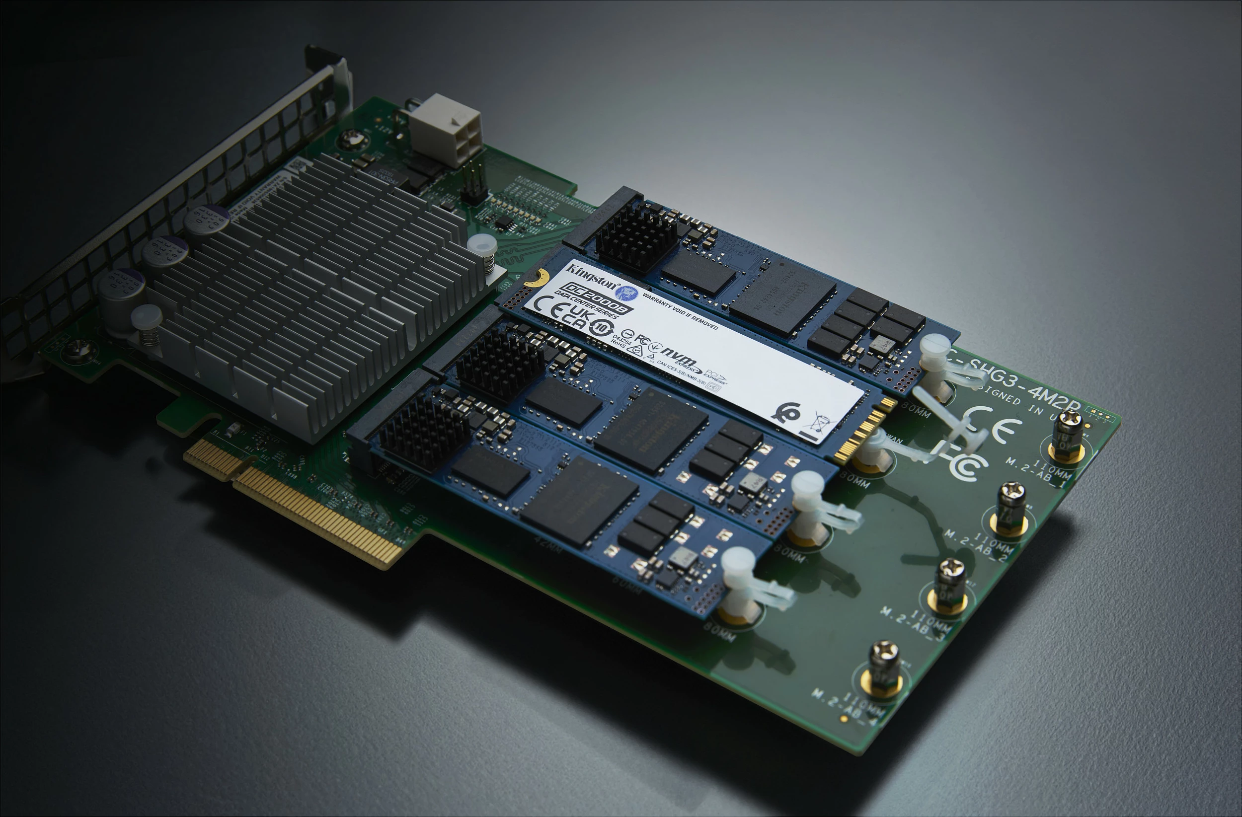 SSD Kingston DC2000B 480GB PCIe 4.0 M.2