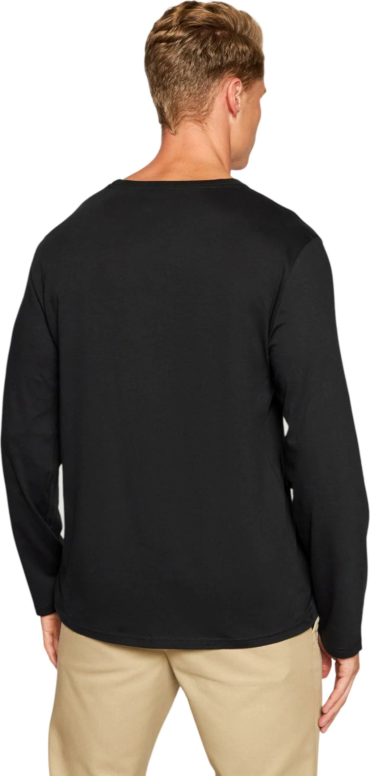 Maicë me mëngë të gjata për meshkuj Ralph Lauren 714844759001, e zezë [Madhësia: XL]
