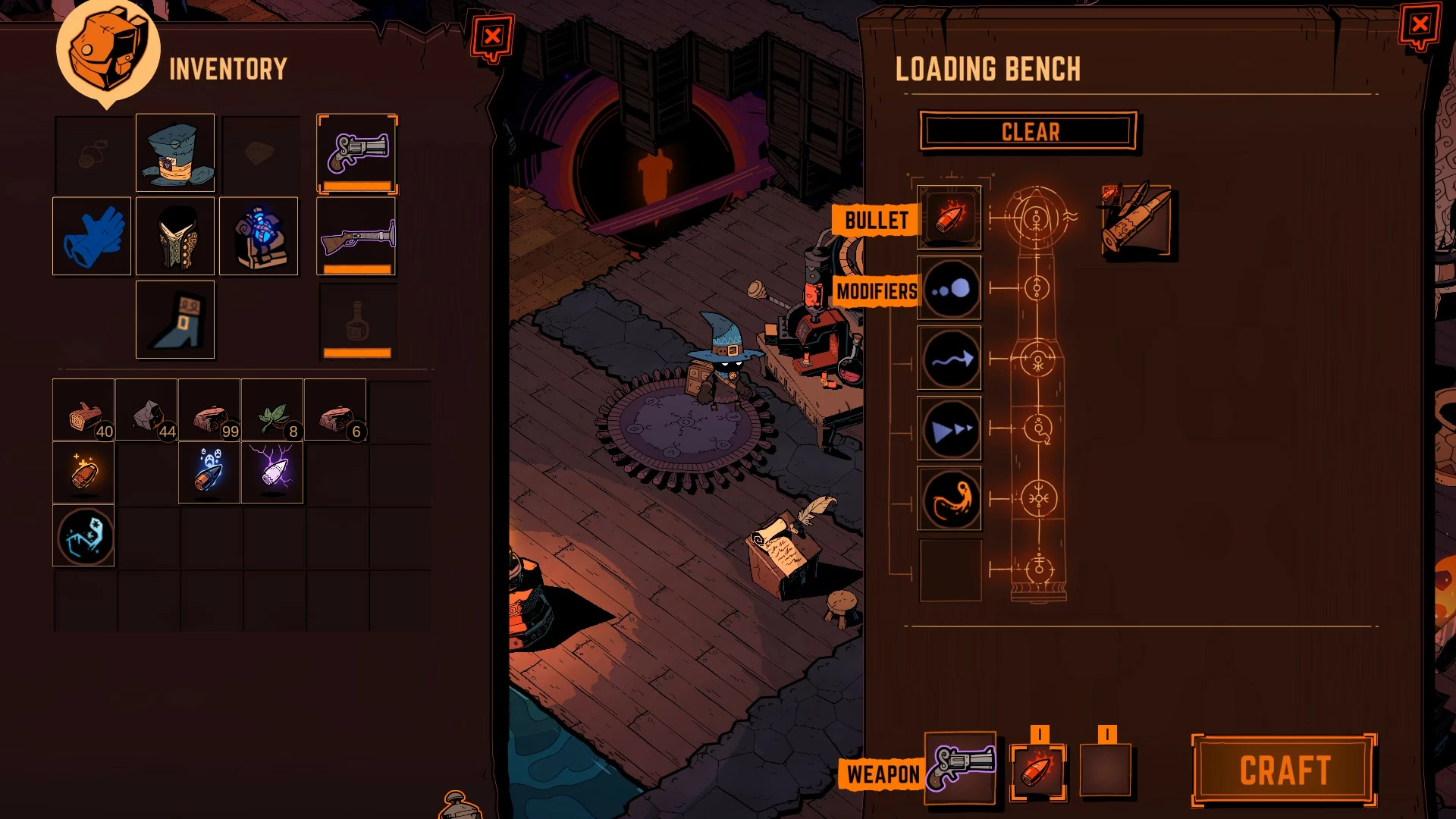 Lojë PS5 Devolver Digital Wizard With A Gun Deluxe Edition (kopje fizike + artbook 104 faqe + CD muzikë + kuti koleksionisti)