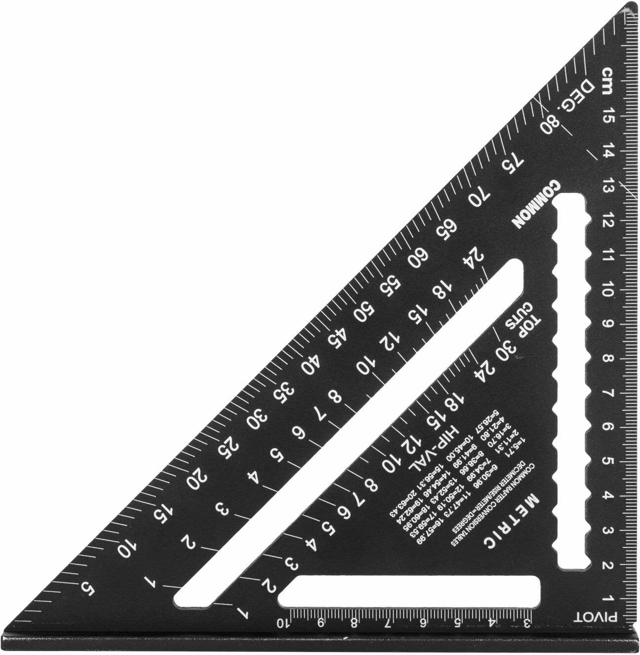Këndore marangozie me bazë PROLINE 21371, 175 mm, alumin 4.6 mm