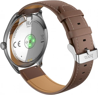 Smartwatch HOCO Y22 1.43\" Bluetooth 5.3 me thirrje IP67, argjendtë, me rrip shtesë i zi