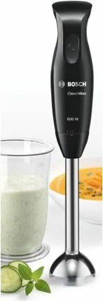 Blender dore Bosch MSM2610B 600W, gotë matëse 700 ml, i zi