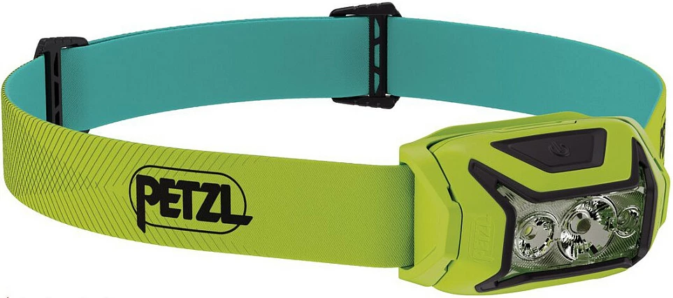 Llambë ballore Petzl ACTIK, 450 lm, LED, IPX4, 3x AAA, e verdhë