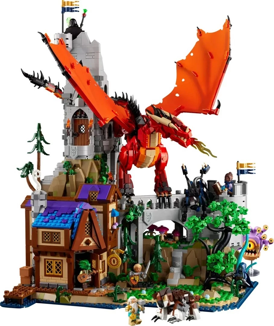 Set LEGO IDEAS 21348 Dungeons & Dragons: Red Dragon’s Tale