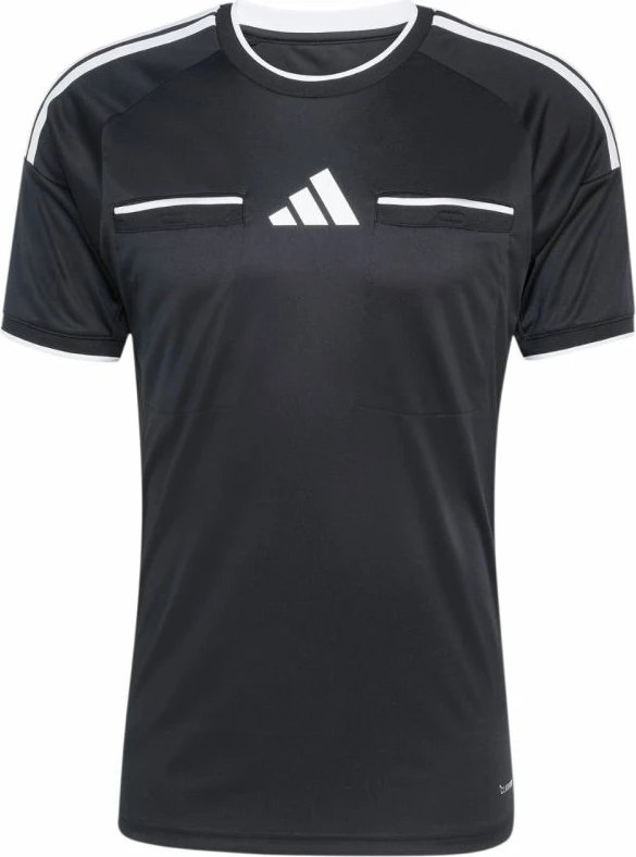 Fanellë gjyqtari adidas Referee 26 për meshkuj, e zezë