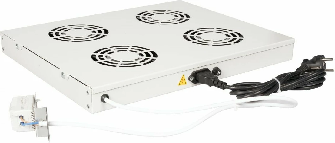 Modul ventilatorësh Equip 19", 4x ventilatorë, 1U, gri e lehtë