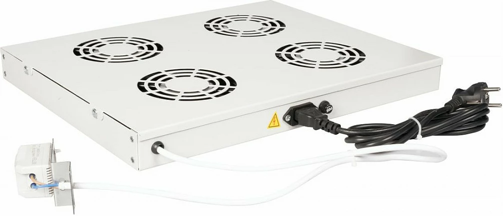 Modul ventilatorësh Equip 19", 4x ventilatorë, 1U, gri e lehtë