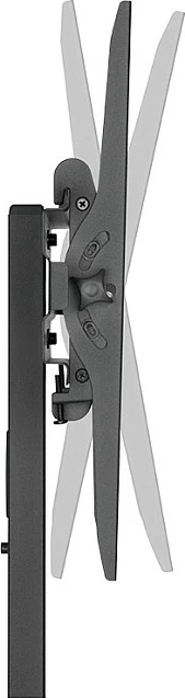 Karrocë për TV/monitor LogiLink, 32"-55", me rrota, e zezë