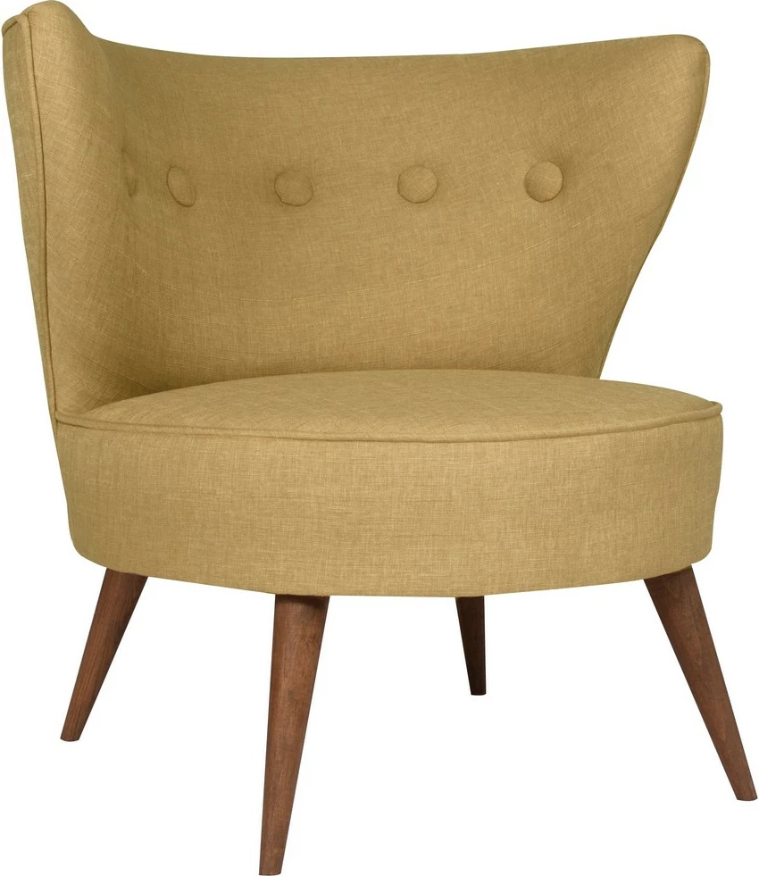 Karrige Wing Atelier del Sofa, ngjyrë kafe qumështi, Riverhead