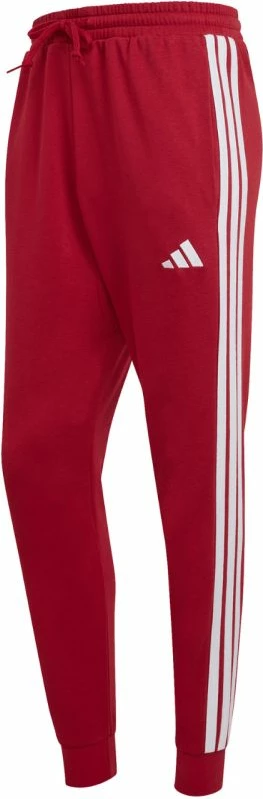 Pantallona për meshkuj adidas Essential 3-Stripes French Terry KR2702, të kuqe [Madhësia: S]
