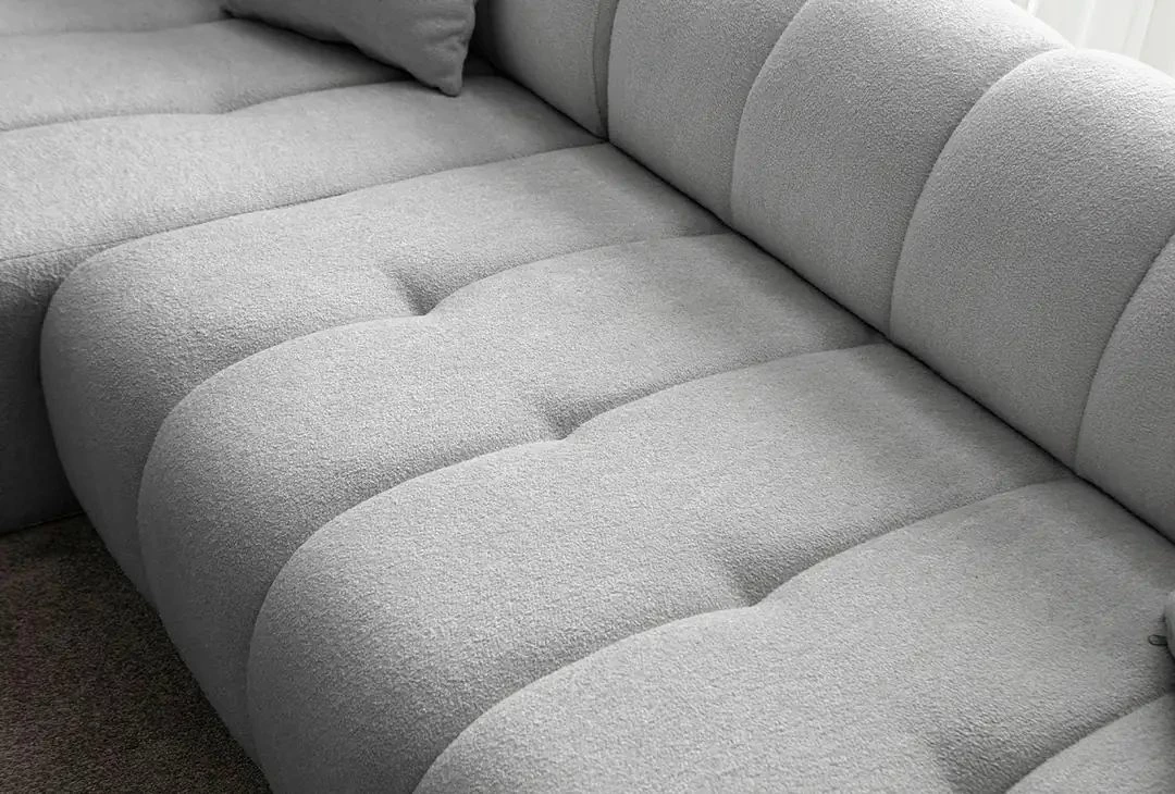 Këndare Petra, ngjyrë gri, Atelier del Sofa, majtas