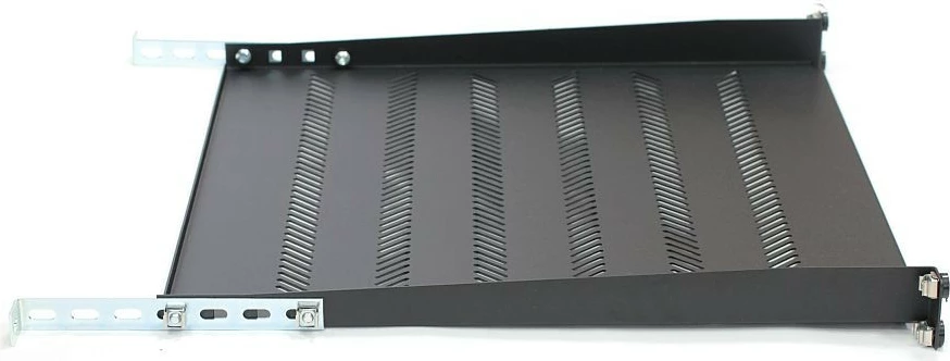 Raft për kabinete rack Digitus TN-19-450-1U-BK, 1U, 483x450mm, i zi