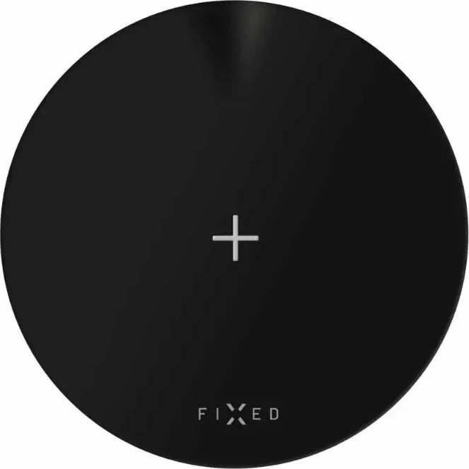 Karikues pa tela Fixed SlimPad 15W, kabllo USB-C 1m, i zi