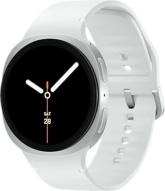 Smartwatch Samsung Galaxy Watch 8 44mm LTE EU argjendtë e bardhë