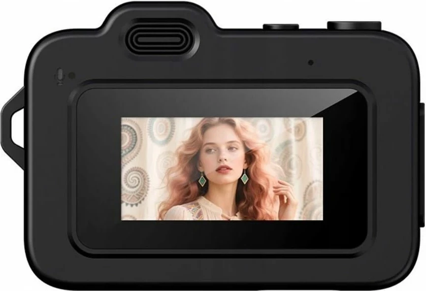 Kamerë kompakte XREC X8, 12MP, Full HD, USB C, e zezë