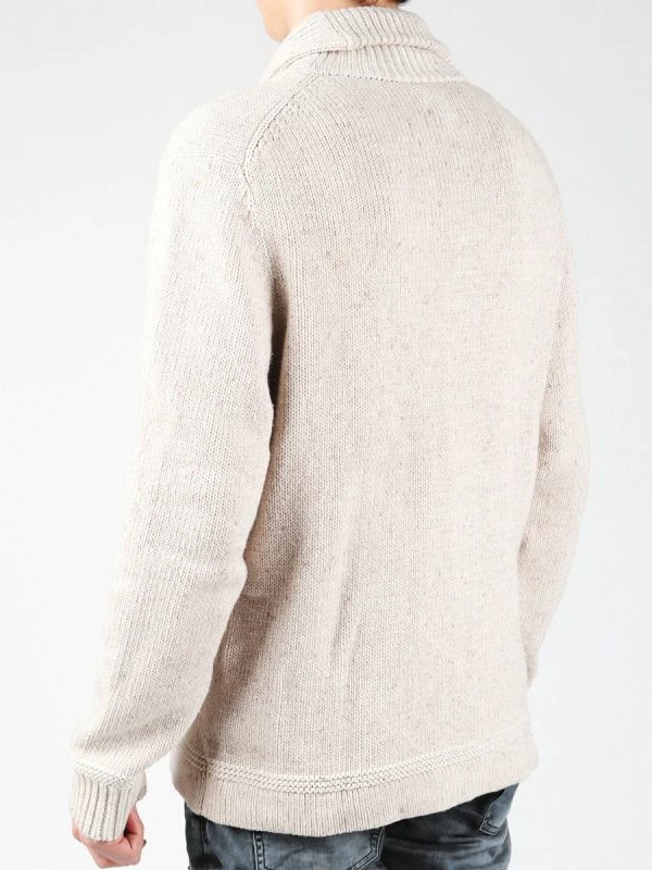 Xhemper i trashë Lee për meshkuj, i bardhë