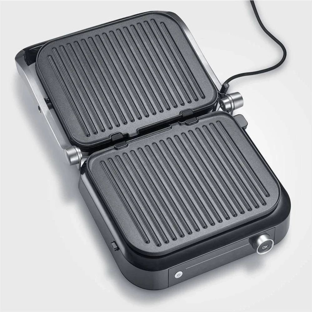 Grill Tavoline Severin KG 2395, ngjyrë argjendi