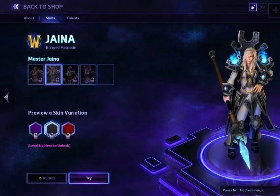 Heroes of the Storm: Jaina Proudmoore Hero DLC EN Global