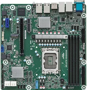 Pllakë amë ASRock W680D4U-2L2T/G5, micro ATX, Socket 1700, DDR5, 4x LAN