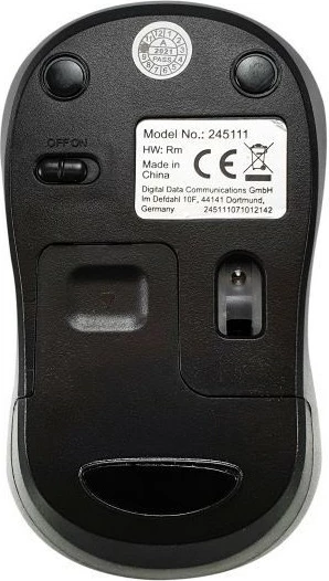 Maus wireless Equip Comfort, optik, ambidextrous, RF, blu