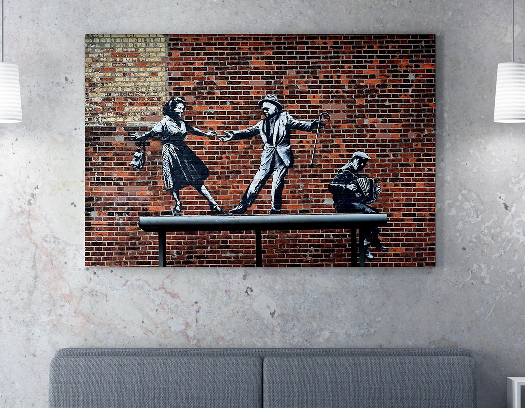 Pikturë dekorative në kanavacë Wallity, WY29, 70x100cm