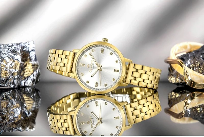 Orë dore femra Giewont GW7370-B2, gold silver