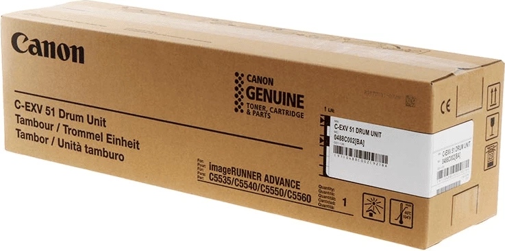 njësi drumi Canon C-EXV 51 0488C002 rendiment 400000 faqe standard pa ngjyrë