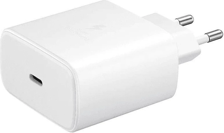 Karikues shtëpie Samsung EP-TA845XWE 45W Super Fast Charge + kabllo USB-C EP-DN975BWE, i bardhë, bulk