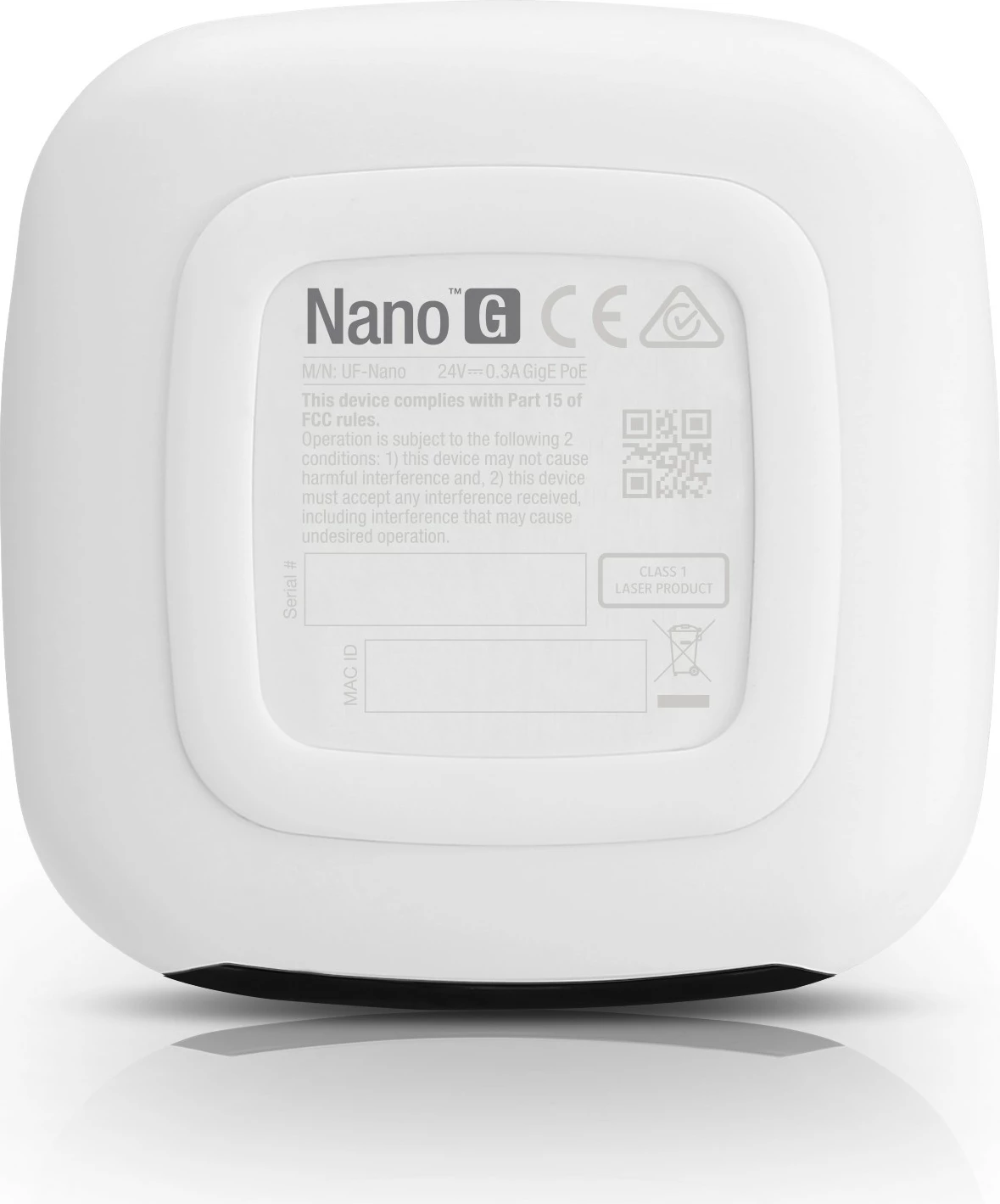 Pajisje rrjeti Ubiquiti UFiber Nano G, 128 MB, 1000 Mbit/s, 2.488 Gbit/s