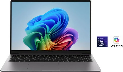Laptop Samsung Galaxy Book6 Pro CU7, 32GB RAM Memorje, 1TB SSD, 14" Dynamic AMOLED 2X, Windows 11 Pro, Gri