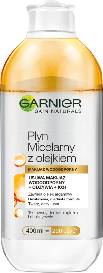 Ujë micelar për femra Garnier Skin Naturals Micellar Water with Oil 400ml