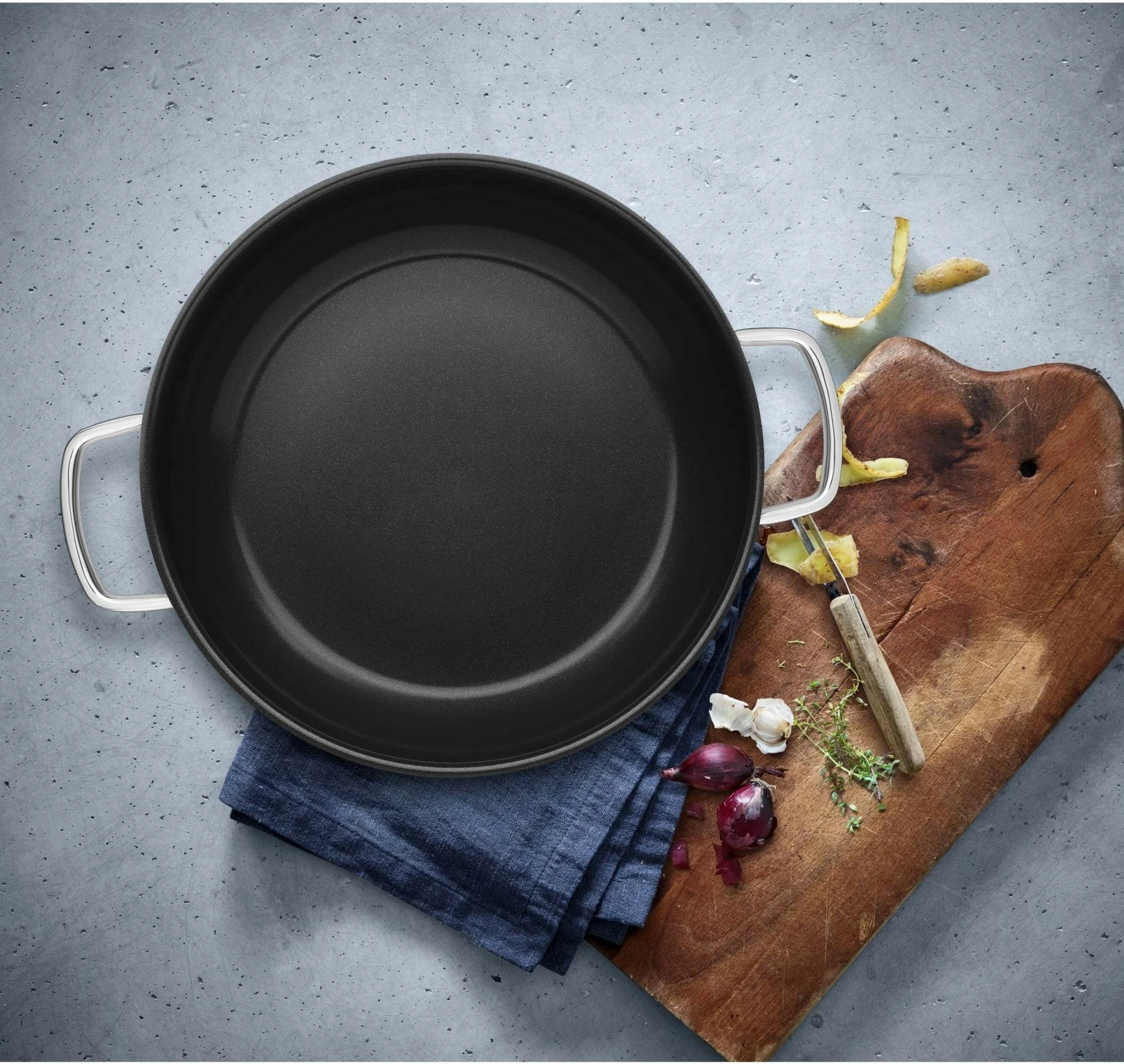 Tigan servirës WMF Durado, çelik inox, jo-ngjitës