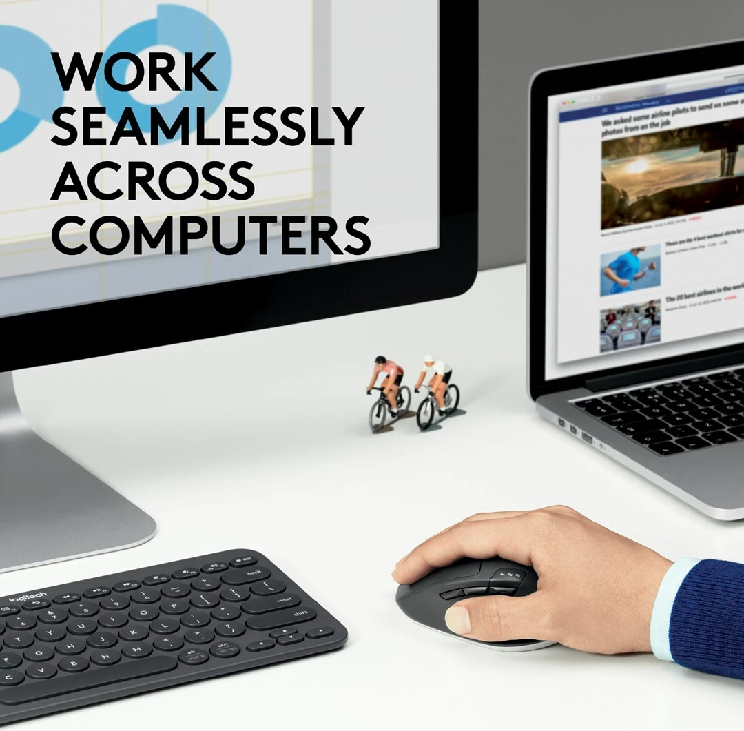 Maus Logitech M720, 1000 DPI, i zi