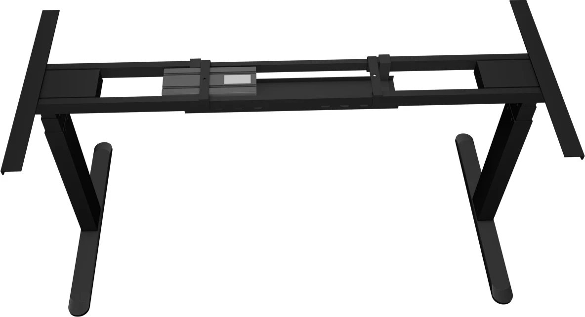Kornizë tavoline elektrike ngritëse (sit/stand) UVI Desk Standard UVID1BL, 62-128 cm, 100-170 cm, e zezë