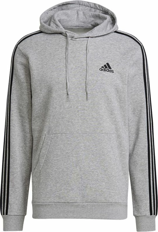 Duks me kapuç adidas për meshkuj, gri [Madhësia: XXL]
