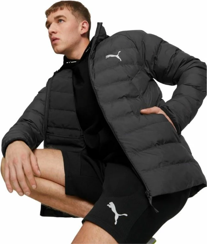 Jakne për meshkuj Puma, modeli Active Polyball, e zezë [Madhësia: S]