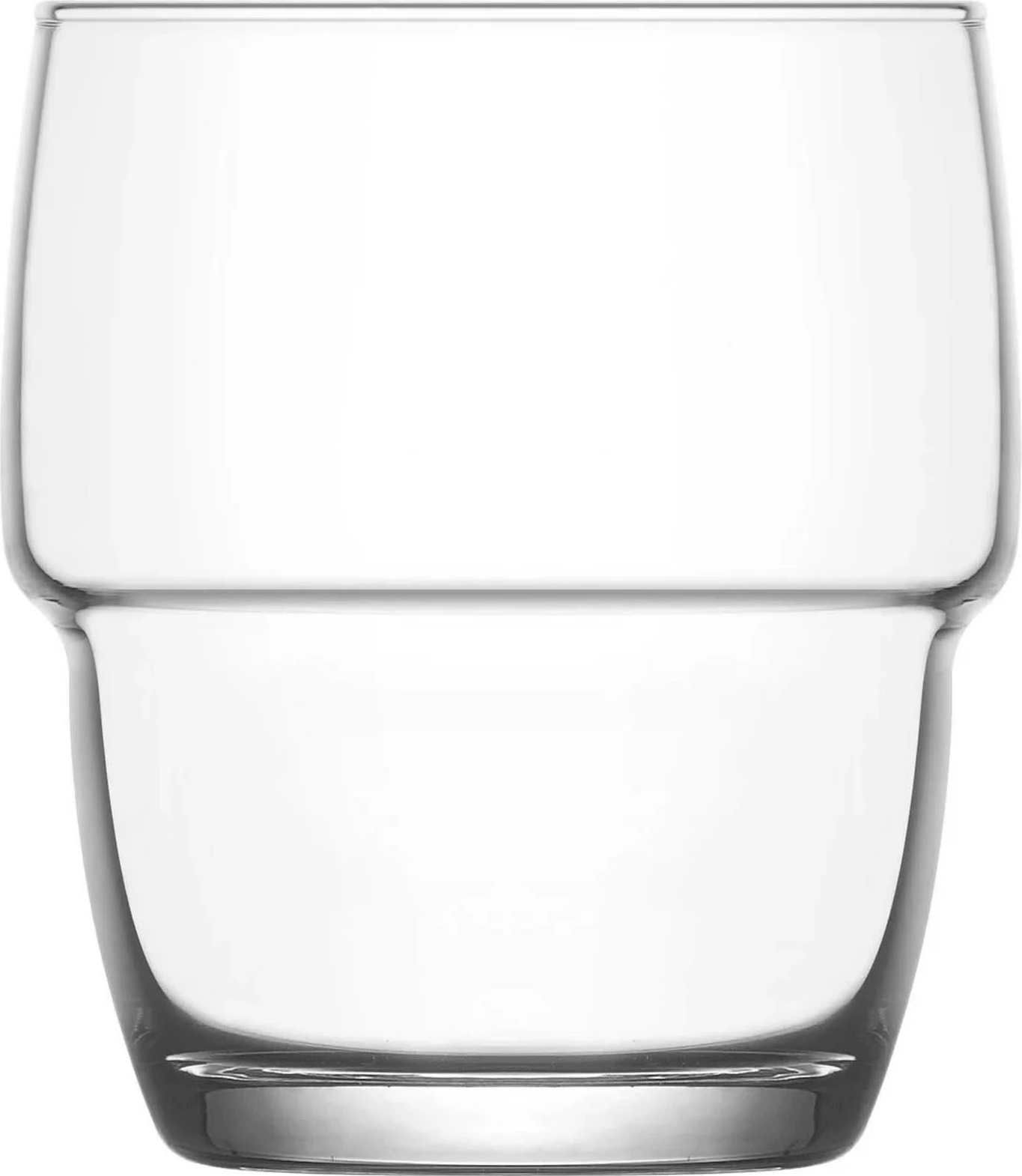 Gotë uiski LAV Valetta 285 ml, transparente, set 12 copë