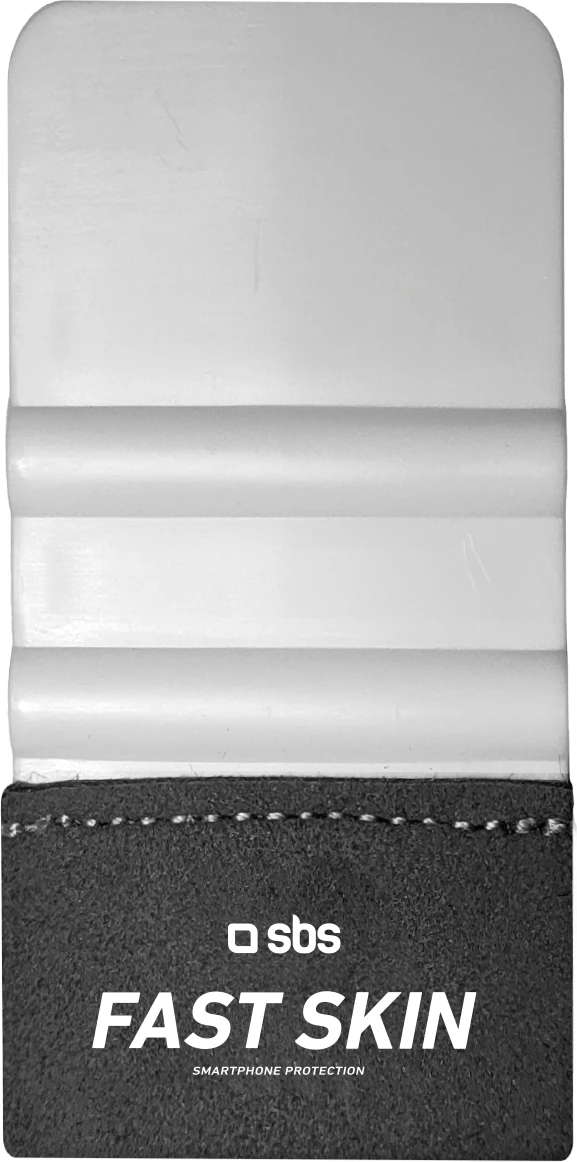 Mjet aplikimi për folje mbrojtëse SBS Fast Skin për smartwatch dhe celular, bardhë