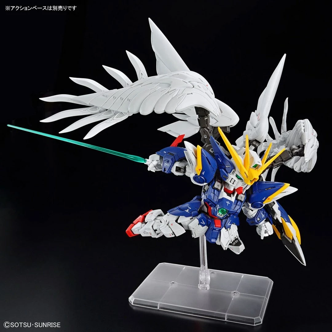 Model ndërtimi Bandai MGSD Wing Gundam Zero EW, koleksion, shumëngjyrësh