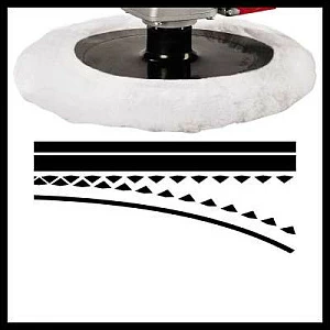Lëmues disk me bateri Einhell CE-CP 18/180 Li E-Solo, 18V, 500-3000 RPM, brushless, zi/kuq