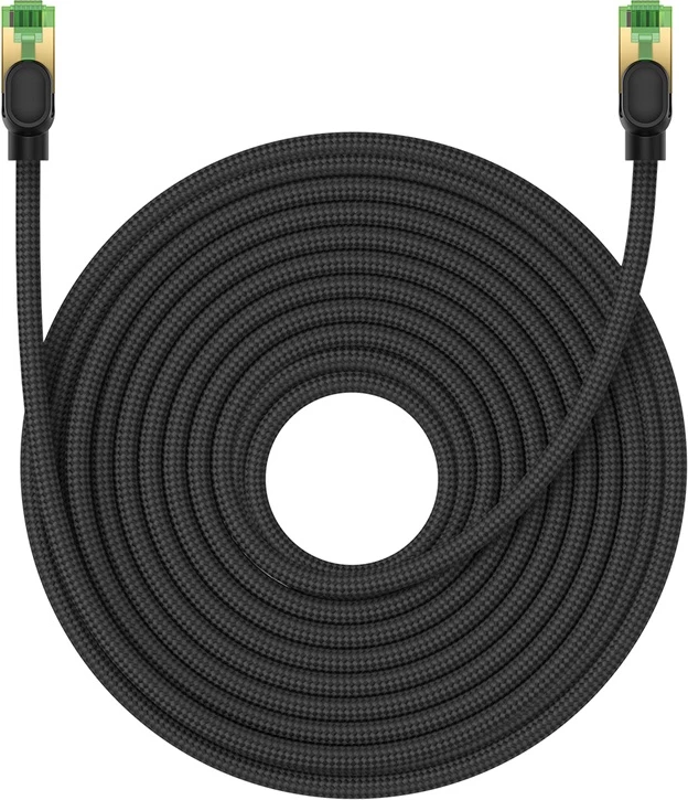Kabllo rrjeti Baseus Cat 8 RJ45, 40Gbps, 20m, e zezë