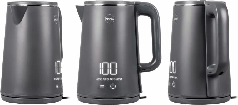 Çajnik pa kabllo ELDOM C515S ORRA, gri, 1.8L