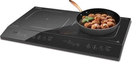 Pllakë gatimi induksioni CASO Maitre 3500 3500W 2 zona, e zezë