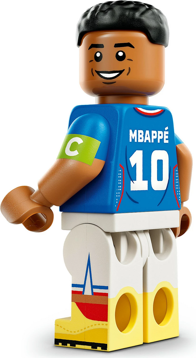 Set ndërtimi LEGO Editions 43013 Kylian Mbappé – Football Highlights, 490 copë, multikolor