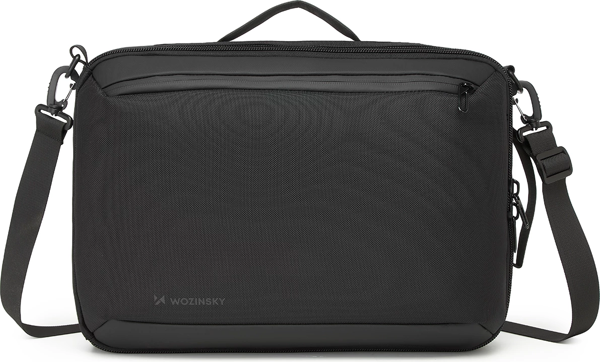 Çantë shpine/laptopi Wozinsky Premium 15.6 inç, me port USB, e zezë