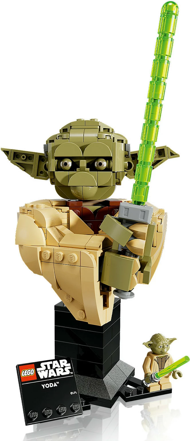 Set ndërtimi LEGO Star Wars 75438 Yoda, 399 pjesë, multikolor