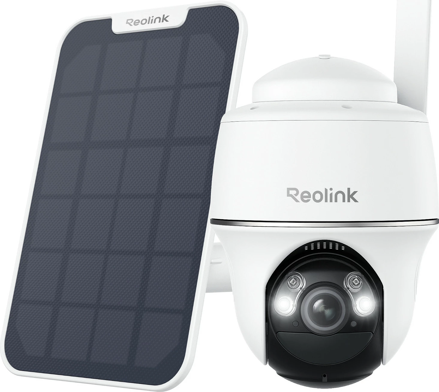 Kamerë sigurie Reolink Argus PT B430 me panel solar, pan/tilt, e bardhë