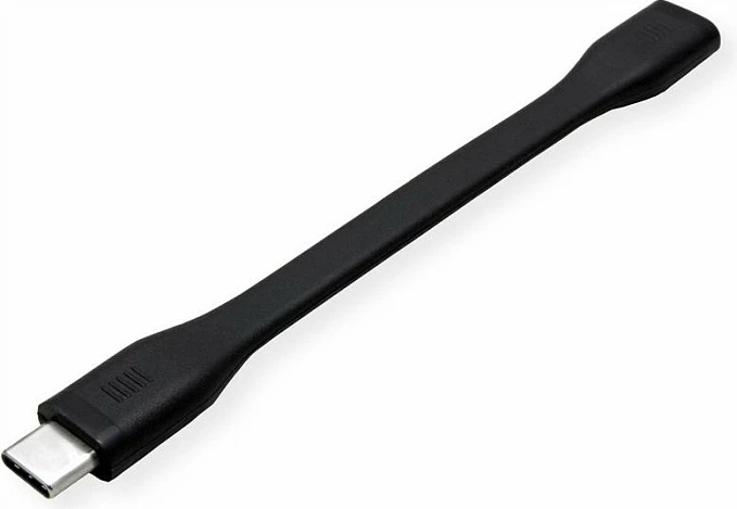 Kabllo zgjatëse USB-C ROLINE 11029079, USB4 Gen 3x2, 40 Gbit/s, 0.115 m, 100 W, e zezë