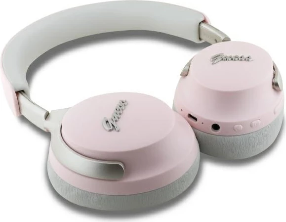 Kufje Guess GUBHC22PSBCSMP wireless, ANC/ENC, Bluetooth 5.4, Rozë